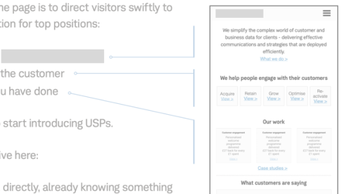 Identifying, & designing for, a B2B audience
